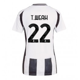 Juventus Timothy Weah #22 Thuis tenue Dames 2024-25 Korte Mouw