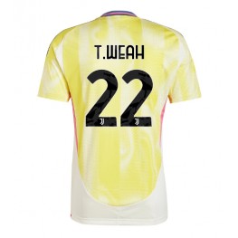 Juventus Timothy Weah #22 Uit tenue 2024-25 Korte Mouw