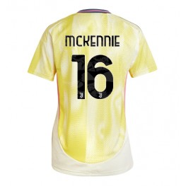 Juventus Weston McKennie #16 Uit tenue Dames 2024-25 Korte Mouw