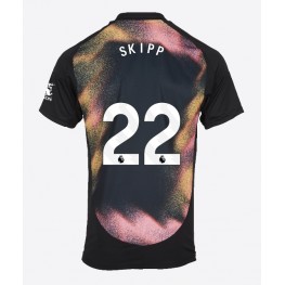 Leicester City Oliver Skipp #22 Uit tenue 2024-25 Korte Mouw