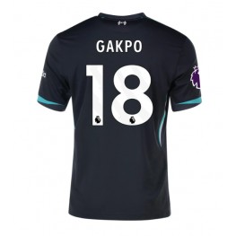 Liverpool Cody Gakpo #18 Uit tenue 2024-25 Korte Mouw