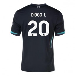 Liverpool Diogo Jota #20 Uit tenue 2024-25 Korte Mouw