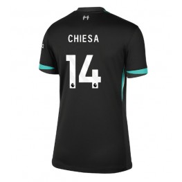 Liverpool Federico Chiesa #14 Uit tenue Dames 2024-25 Korte Mouw