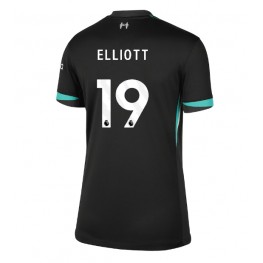 Liverpool Harvey Elliott #19 Uit tenue Dames 2024-25 Korte Mouw