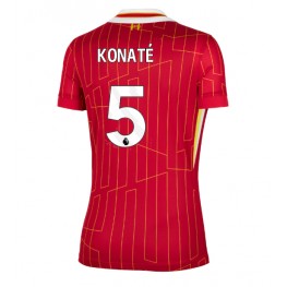 Liverpool Ibrahima Konate #5 Thuis tenue Dames 2024-25 Korte Mouw