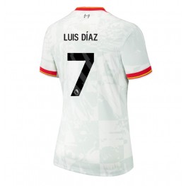 Liverpool Luis Diaz #7 Derde tenue Dames 2024-25 Korte Mouw