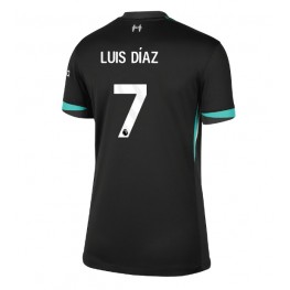 Liverpool Luis Diaz #7 Uit tenue Dames 2024-25 Korte Mouw