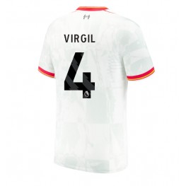 Liverpool Virgil van Dijk #4 Derde tenue 2024-25 Korte Mouw