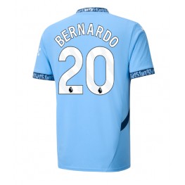 Manchester City Bernardo Silva #20 Thuis tenue 2024-25 Korte Mouw