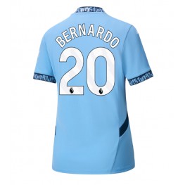 Manchester City Bernardo Silva #20 Thuis tenue Dames 2024-25 Korte Mouw