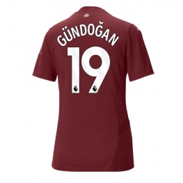 Manchester City Ilkay Gundogan #19 Derde tenue Dames 2024-25 Korte Mouw