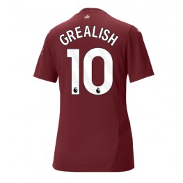 Manchester City Jack Grealish #10 Derde tenue Dames 2024-25 Korte Mouw