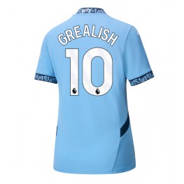 Manchester City Jack Grealish #10 Thuis tenue Dames 2024-25 Korte Mouw