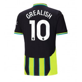 Manchester City Jack Grealish #10 Uit tenue 2024-25 Korte Mouw