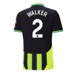 Manchester City Kyle Walker #2 Uit tenue 2024-25 Korte Mouw