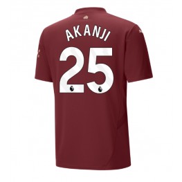 Manchester City Manuel Akanji #25 Derde tenue 2024-25 Korte Mouw