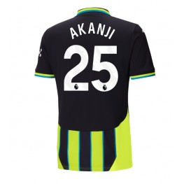 Manchester City Manuel Akanji #25 Uit tenue 2024-25 Korte Mouw