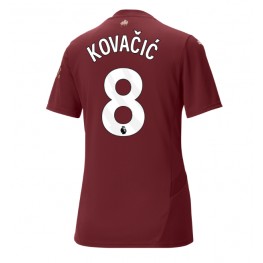 Manchester City Mateo Kovacic #8 Derde tenue Dames 2024-25 Korte Mouw