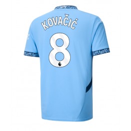 Manchester City Mateo Kovacic #8 Thuis tenue 2024-25 Korte Mouw