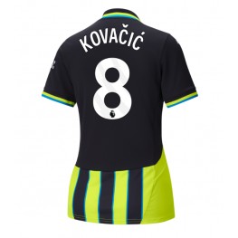 Manchester City Mateo Kovacic #8 Uit tenue Dames 2024-25 Korte Mouw