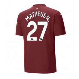 Manchester City Matheus Nunes #27 Derde tenue 2024-25 Korte Mouw