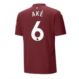 Manchester City Nathan Ake #6 Derde tenue 2024-25 Korte Mouw