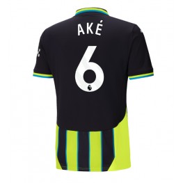 Manchester City Nathan Ake #6 Uit tenue 2024-25 Korte Mouw