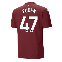 Manchester City Phil Foden #47 Derde tenue 2024-25 Korte Mouw