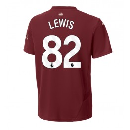 Manchester City Rico Lewis #82 Derde tenue 2024-25 Korte Mouw