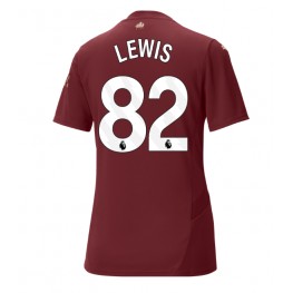 Manchester City Rico Lewis #82 Derde tenue Dames 2024-25 Korte Mouw