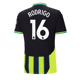 Manchester City Rodri Hernandez #16 Uit tenue 2024-25 Korte Mouw