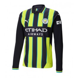 Manchester City Uit tenue 2024-25 Lange Mouw