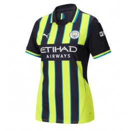 Manchester City Uit tenue Dames 2024-25 Korte Mouw