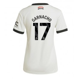 Manchester United Alejandro Garnacho #17 Derde tenue Dames 2024-25 Korte Mouw