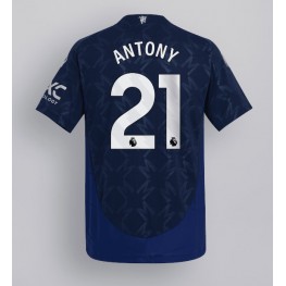 Manchester United Antony #21 Uit tenue 2024-25 Korte Mouw