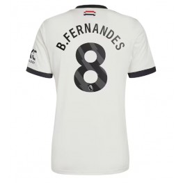 Manchester United Bruno Fernandes #8 Derde tenue 2024-25 Korte Mouw