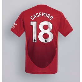 Manchester United Casemiro #18 Thuis tenue 2024-25 Korte Mouw