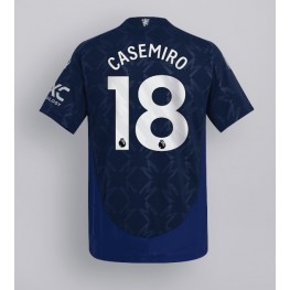 Manchester United Casemiro #18 Uit tenue 2024-25 Korte Mouw