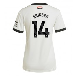 Manchester United Christian Eriksen #14 Derde tenue Dames 2024-25 Korte Mouw