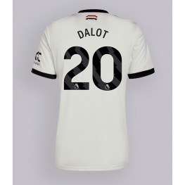 Manchester United Diogo Dalot #20 Derde tenue 2024-25 Korte Mouw