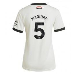 Manchester United Harry Maguire #5 Derde tenue Dames 2024-25 Korte Mouw