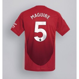 Manchester United Harry Maguire #5 Thuis tenue 2024-25 Korte Mouw