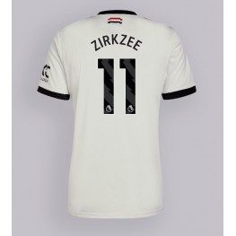 Manchester United Joshua Zirkzee #11 Derde tenue 2024-25 Korte Mouw