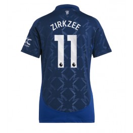 Manchester United Joshua Zirkzee #11 Uit tenue Dames 2024-25 Korte Mouw