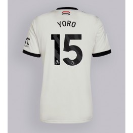 Manchester United Leny Yoro #15 Derde tenue 2024-25 Korte Mouw