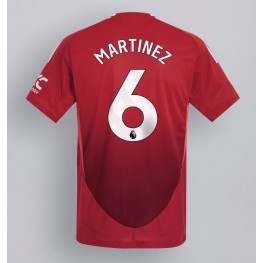 Manchester United Lisandro Martinez #6 Thuis tenue 2024-25 Korte Mouw