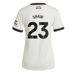 Manchester United Luke Shaw #23 Derde tenue Dames 2024-25 Korte Mouw