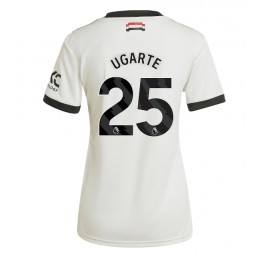 Manchester United Manuel Ugarte #25 Derde tenue Dames 2024-25 Korte Mouw