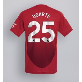 Manchester United Manuel Ugarte #25 Thuis tenue 2024-25 Korte Mouw