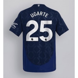 Manchester United Manuel Ugarte #25 Uit tenue 2024-25 Korte Mouw